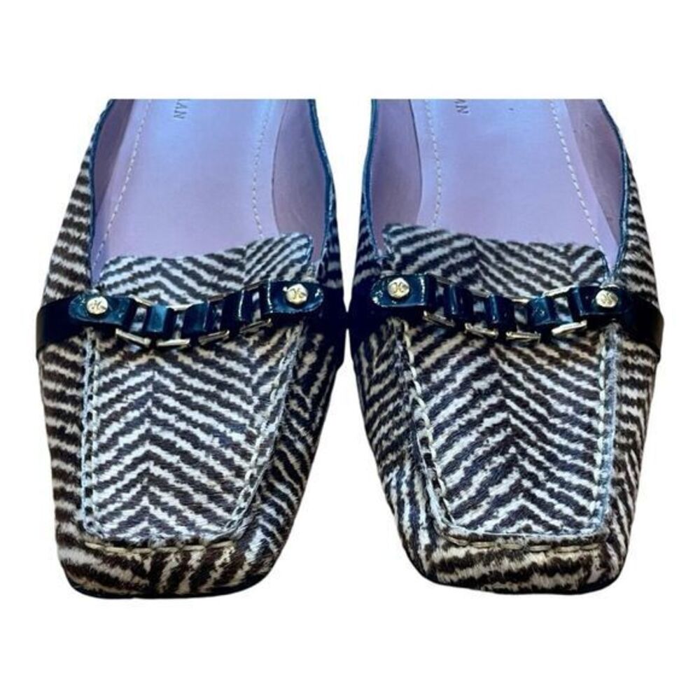 Women's COLE HAAN NIKE AIR Zebra Calf Hair Flats Size 8.5 Narrow - Picture 2 of 5
